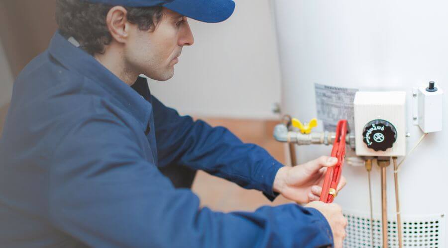 Local water heater installation in Alborn, MN